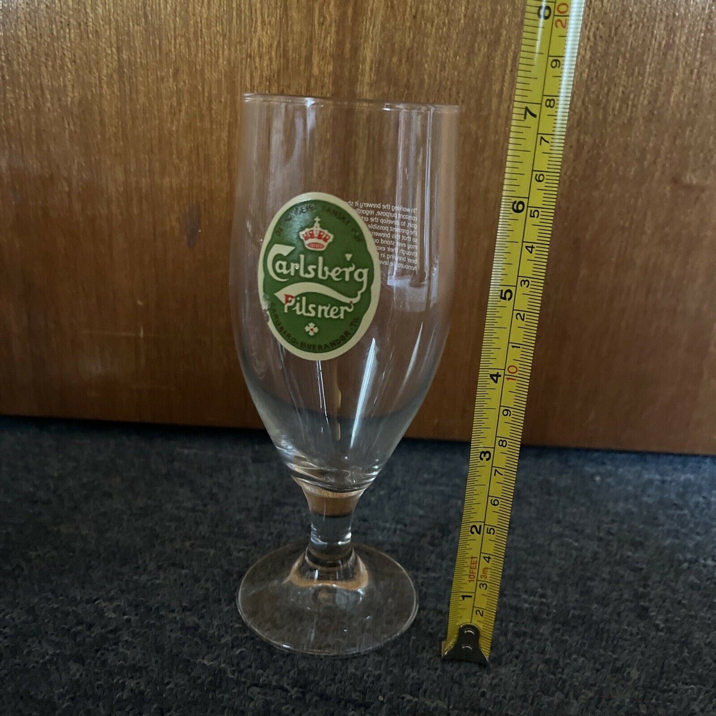 Carlsberg Pilsner & SA German Association 1997 Schutzenfest 500ml Stein Glass