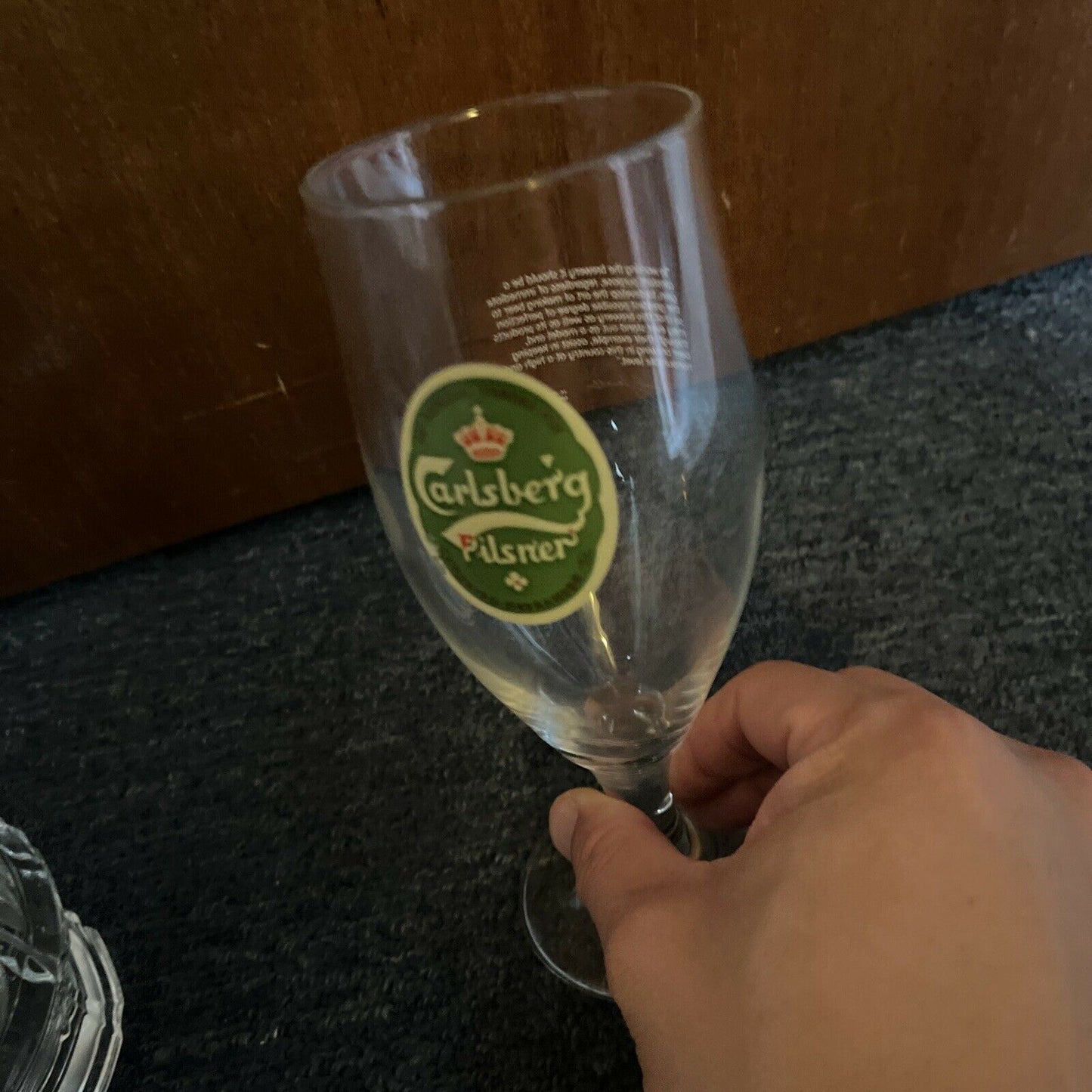 Carlsberg Pilsner & SA German Association 1997 Schutzenfest 500ml Stein Glass