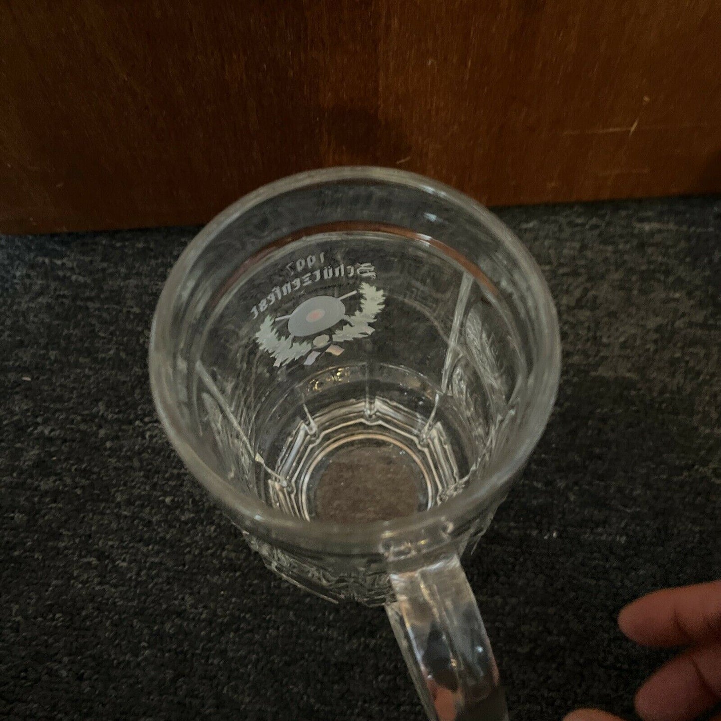 Carlsberg Pilsner & SA German Association 1997 Schutzenfest 500ml Stein Glass