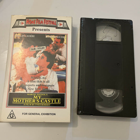 Marcel Pagnol's: My Mother's Castle - Film by Yves Robert (VHS, 1990) PAL