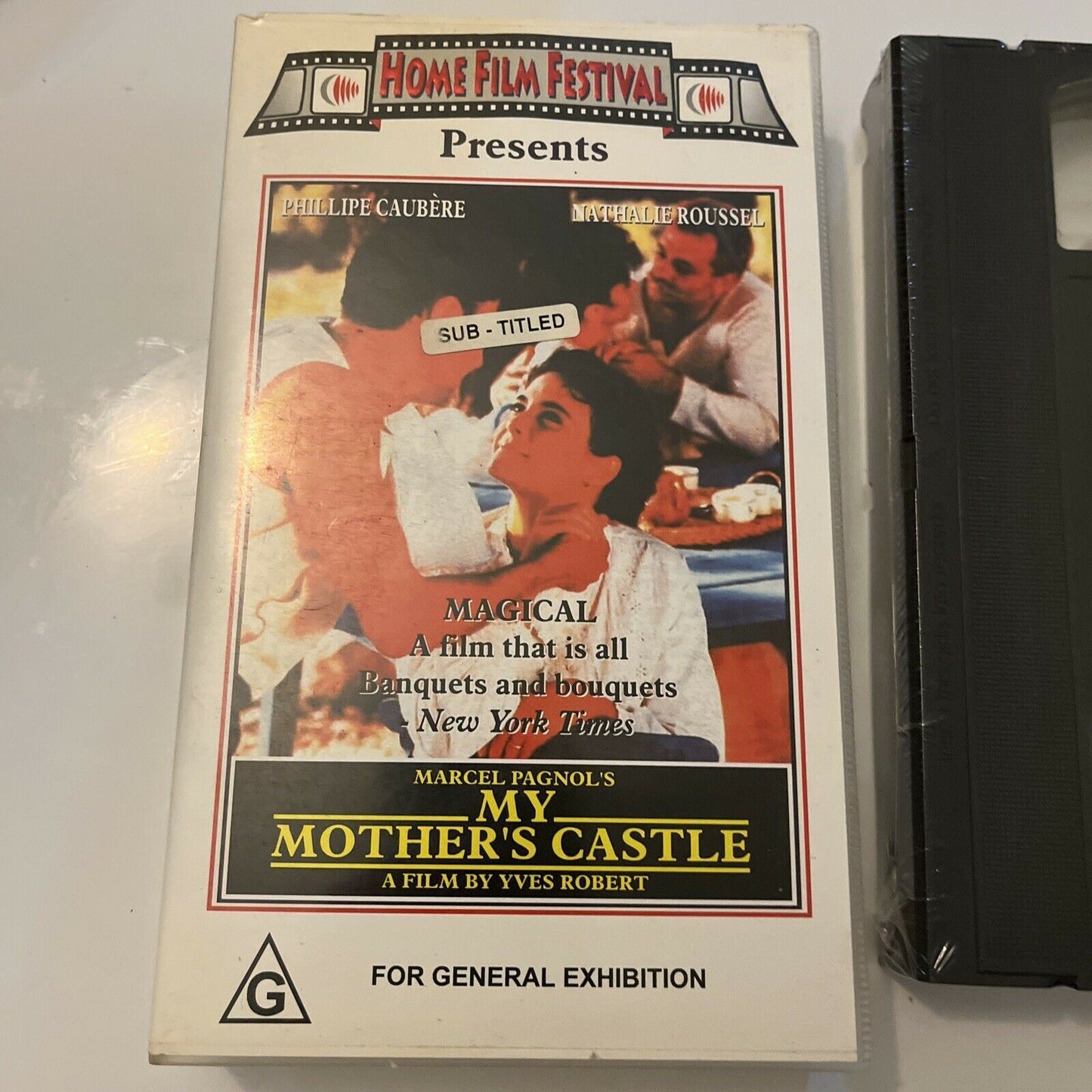 Marcel Pagnol's: My Mother's Castle - Film by Yves Robert (VHS, 1990) PAL