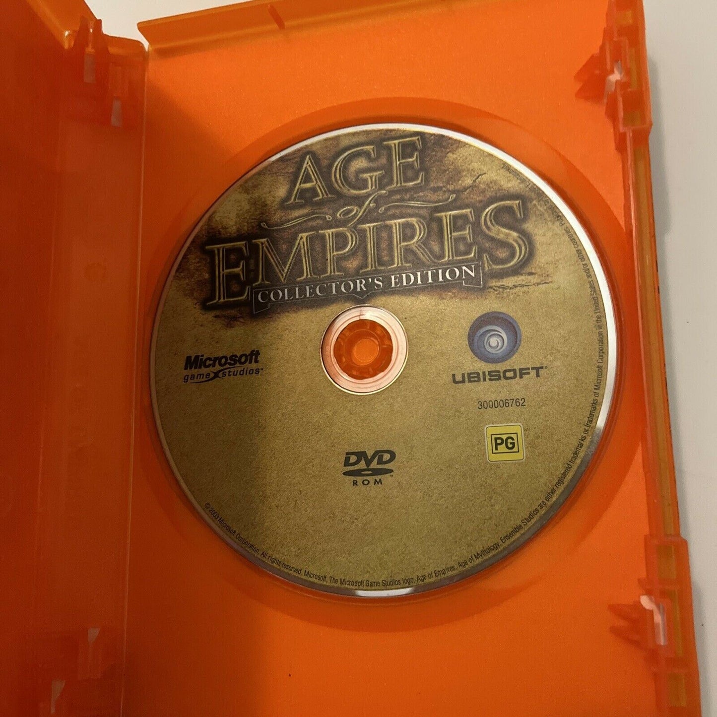 Age Of Empires Collectors Edition (PC, 2003) PC Game - FREE POST