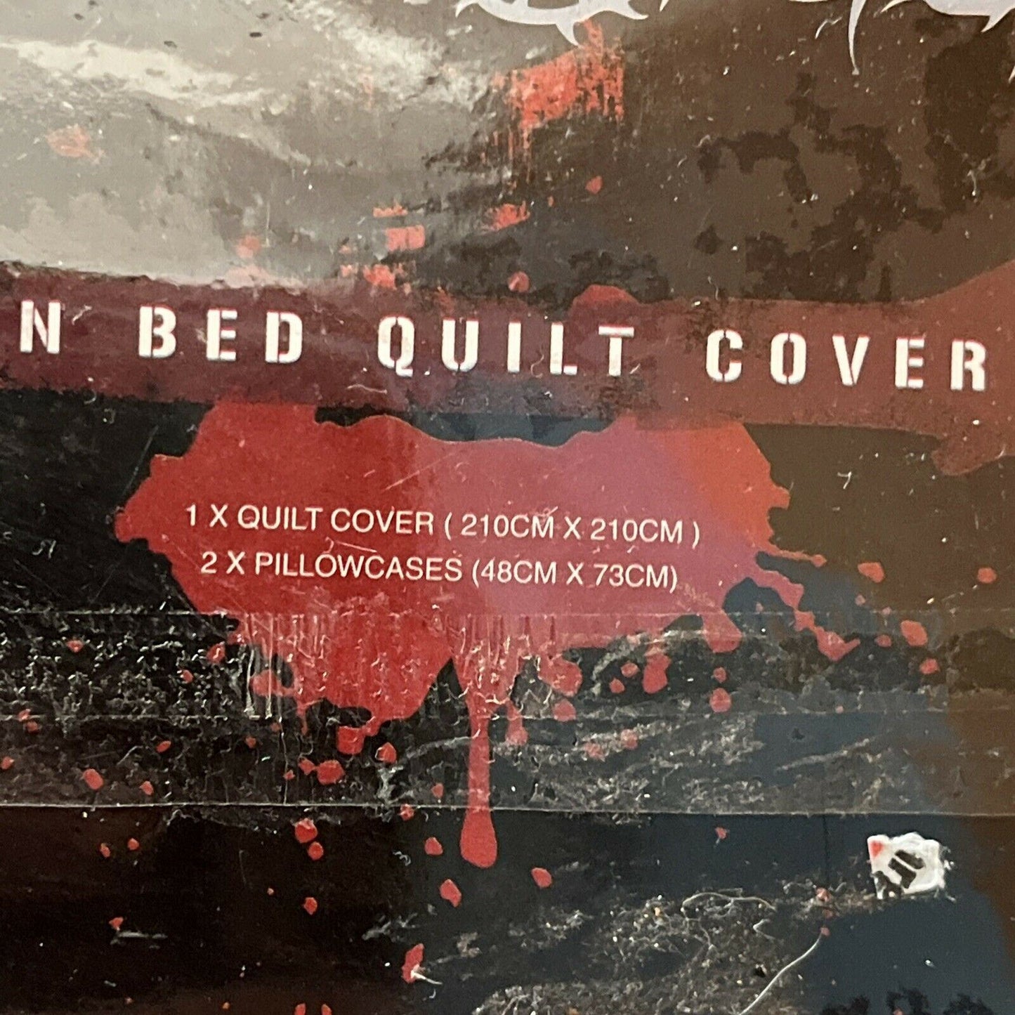 *New* Crusty Demons Queen Bed Quilt Cover & 2 Pillow CaseS 2008