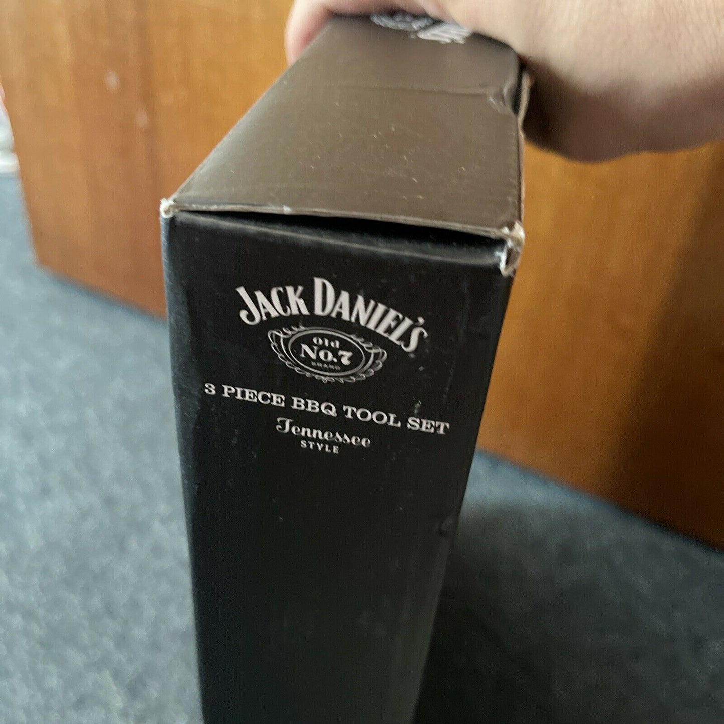 Jack Daniels: 3 Piece BBQ Tool Set Tennessee Style *no bbq sauce*