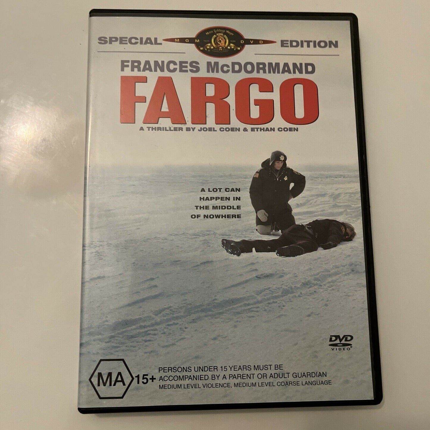 Fargo - Special Edition (DVD, 1996) Frances McDormand, Peter Stormare, Region 4