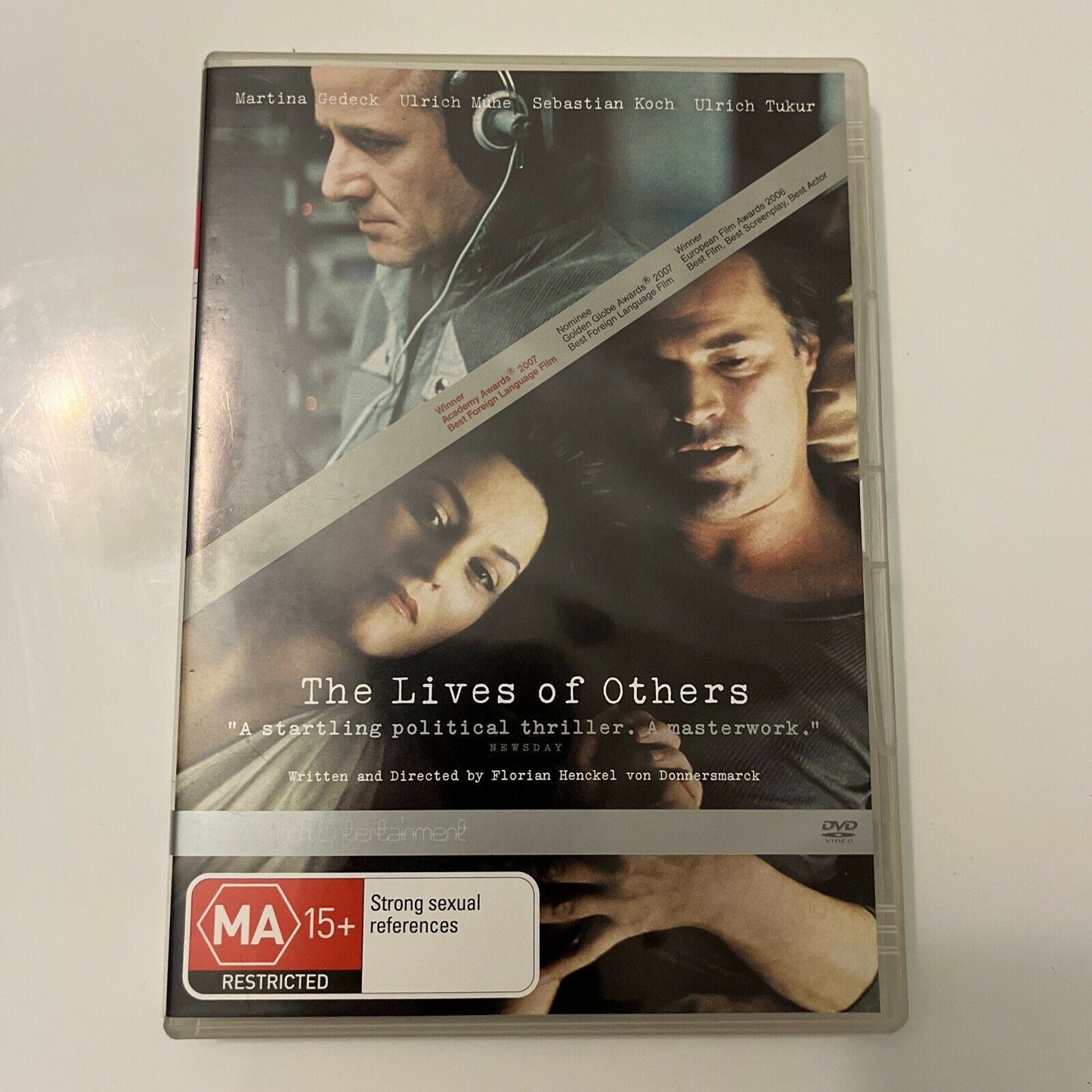 The Lives Of Others (DVD, 2006) Martina Gedeck, Ulrich Muhe, Region 4