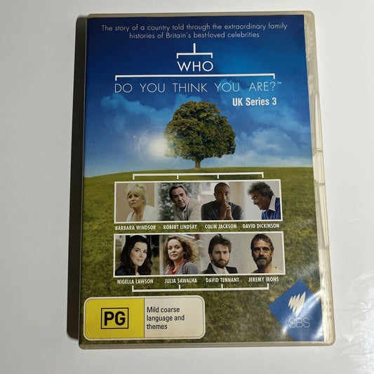Who Do You Think You Are? -  UK : Series 3 (DVD, 2008, 2-Disc) All Regions