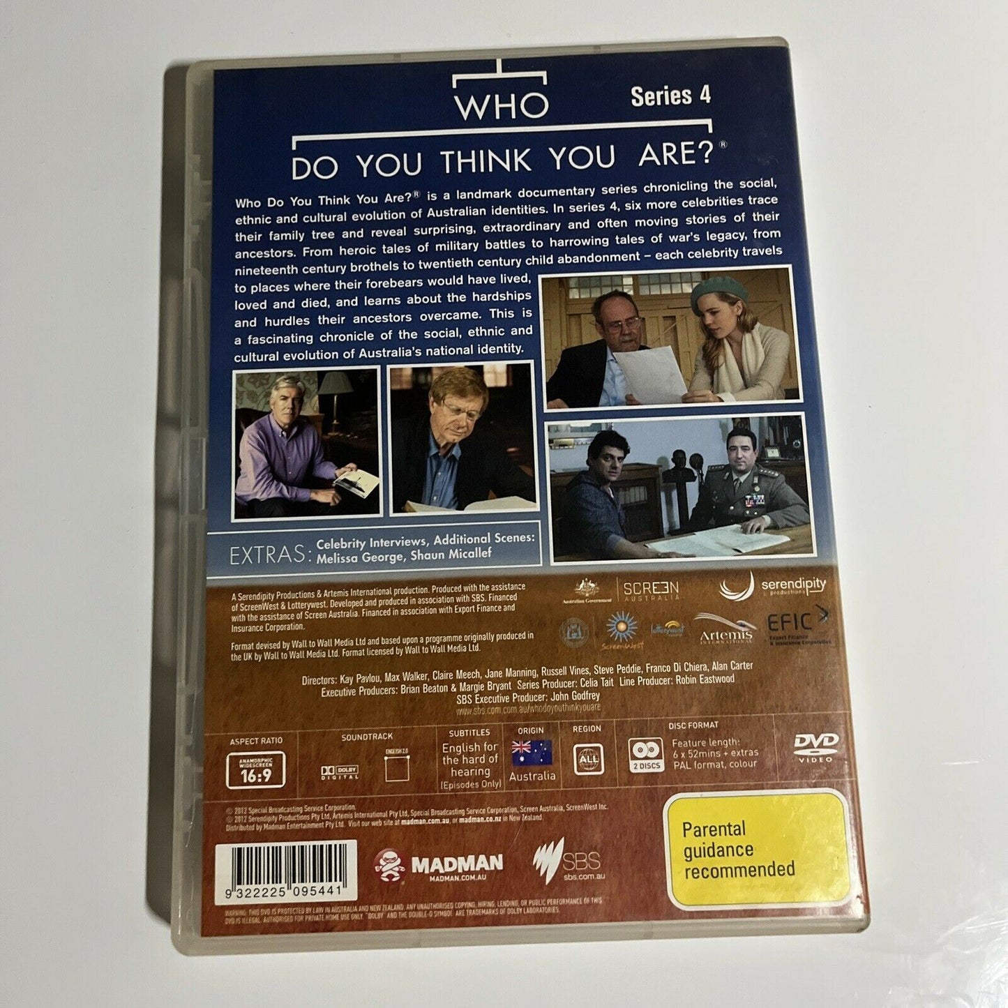 Who Do You Think You Are? : Australia Series 4 (DVD, 2011) All Regions