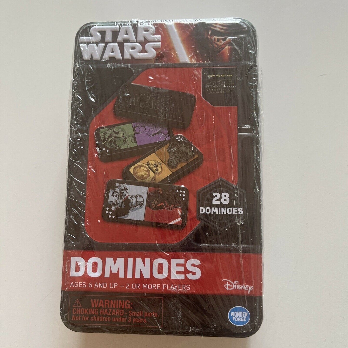 *New Sealed* Star Wars The Force Awakens Dominoes - 28 Dominoes 2015