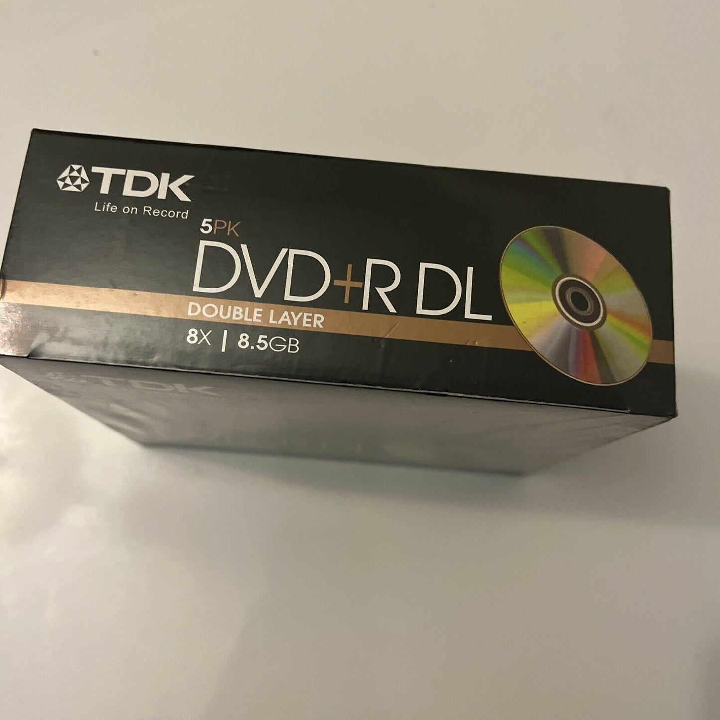 *New Sealed* 5 x TDK DVD+R DL Blank Double Layer Discs 8x 8.5GB