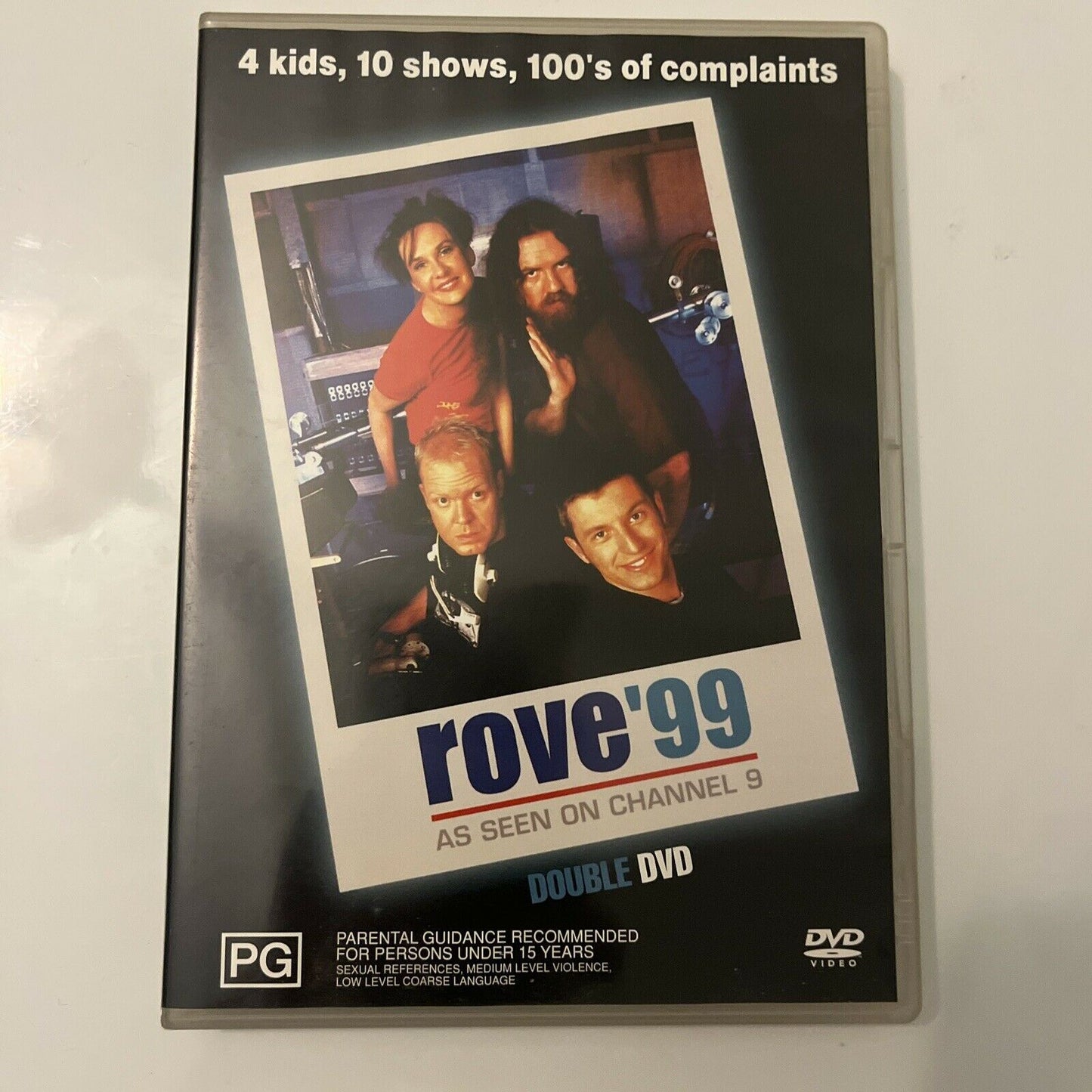 Rove - Rove'99 (DVD, 1999, 2-Disc) Rove McManus, Peter Helliar. All Regions
