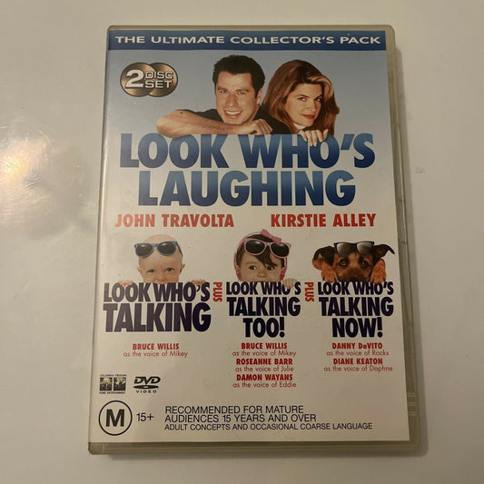 Look Who's Talking, Look Who's Talking Too! Look Who's Taking Now! DVD Region 4