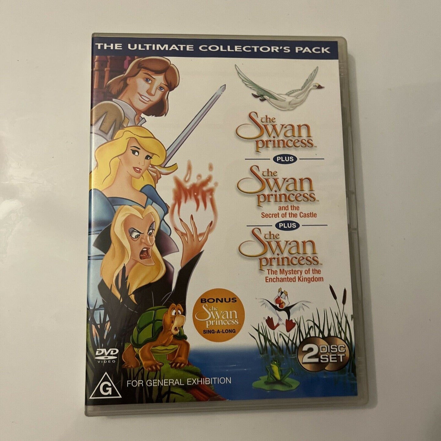 The Swan Princess (Ultimate Collector's Edition, DVD, 1994) Region 4