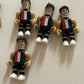 5x 2015 Series 2 Classic Micro Figure St Kilda 's Luke Dunstan 36