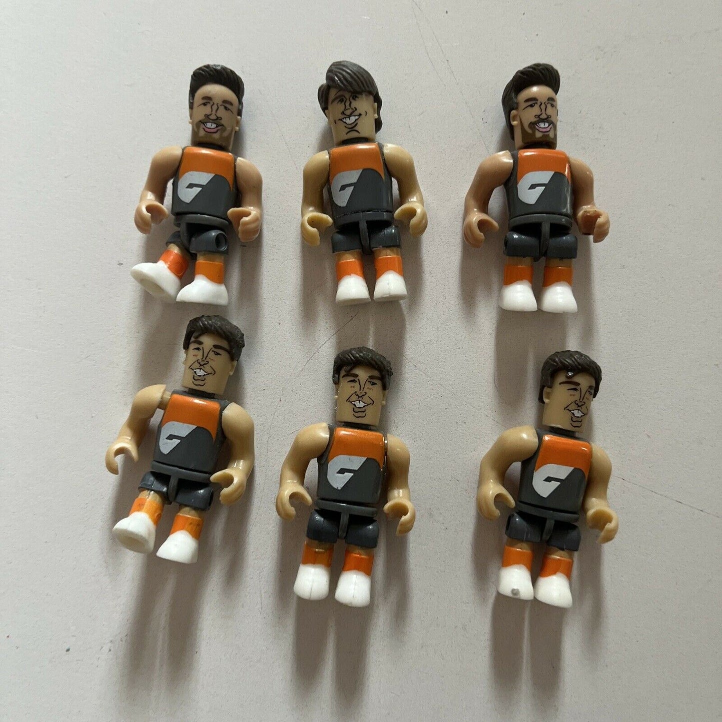 Afl Micro-figures 2015 Series 2 Greater Western Sydney - Ward, Griffen, Cameron