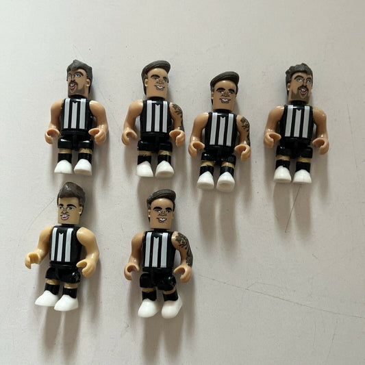 AFL Micro Figures - Collingwood Magpies - Sidebottom, Elliott, Blair