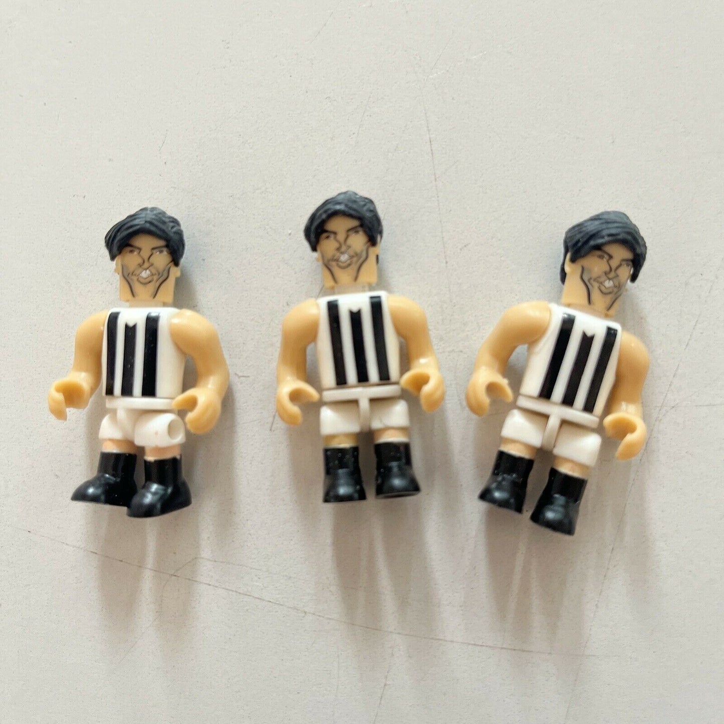 3x AFL Micro-Figures Collingwood Magpies Scott Pendlebury