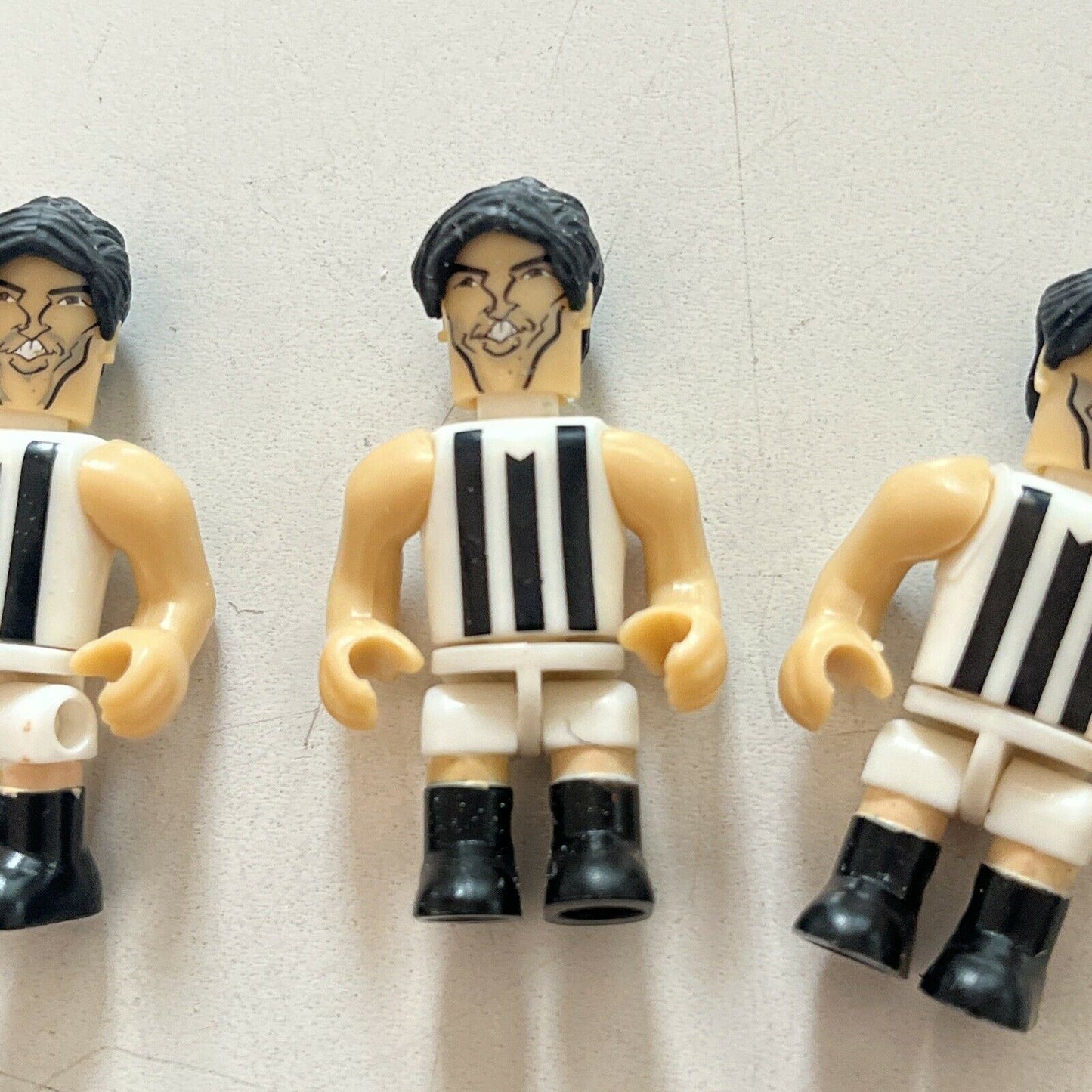 3x AFL Micro-Figures Collingwood Magpies Scott Pendlebury