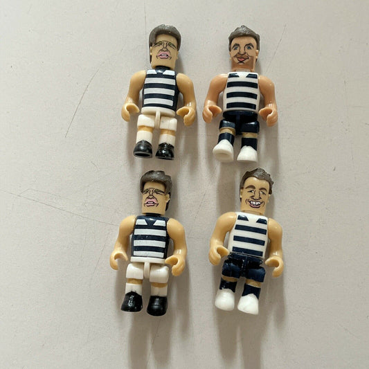 AFL mini figures Geelong - Selwood, Mackie, Bartel