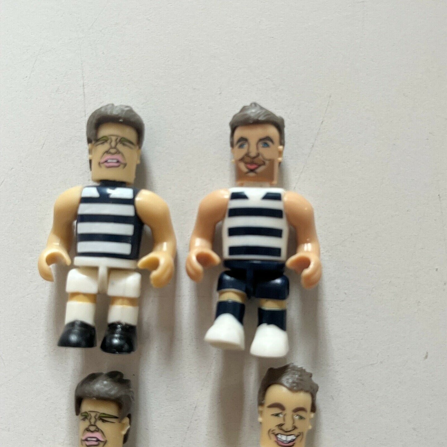 AFL mini figures Geelong - Selwood, Mackie, Bartel