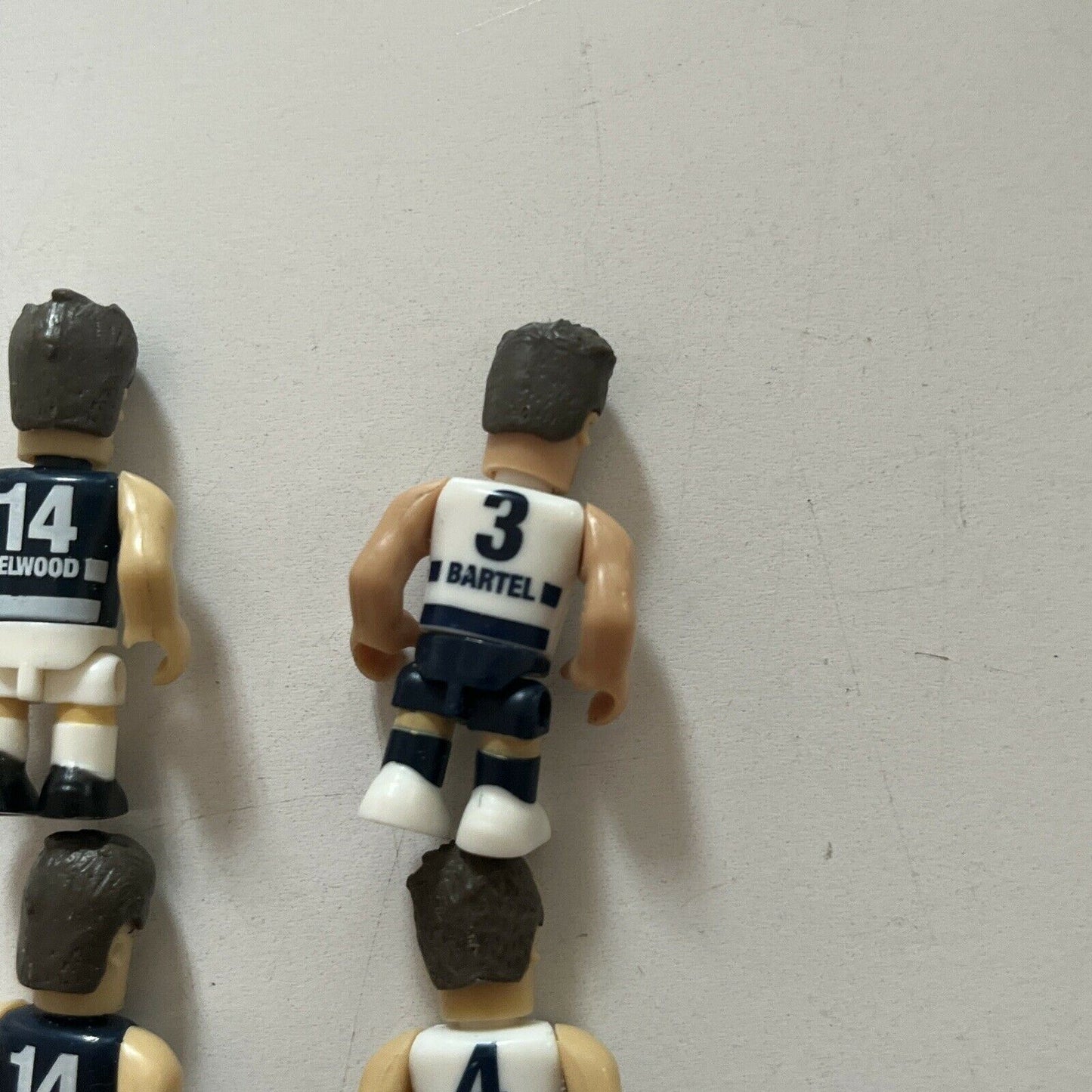 AFL mini figures Geelong - Selwood, Mackie, Bartel