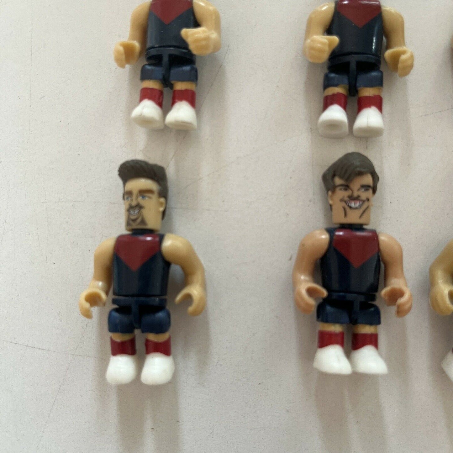 AFL Micro Figures Melbourne Demons - Tyson, Viney, Grimes