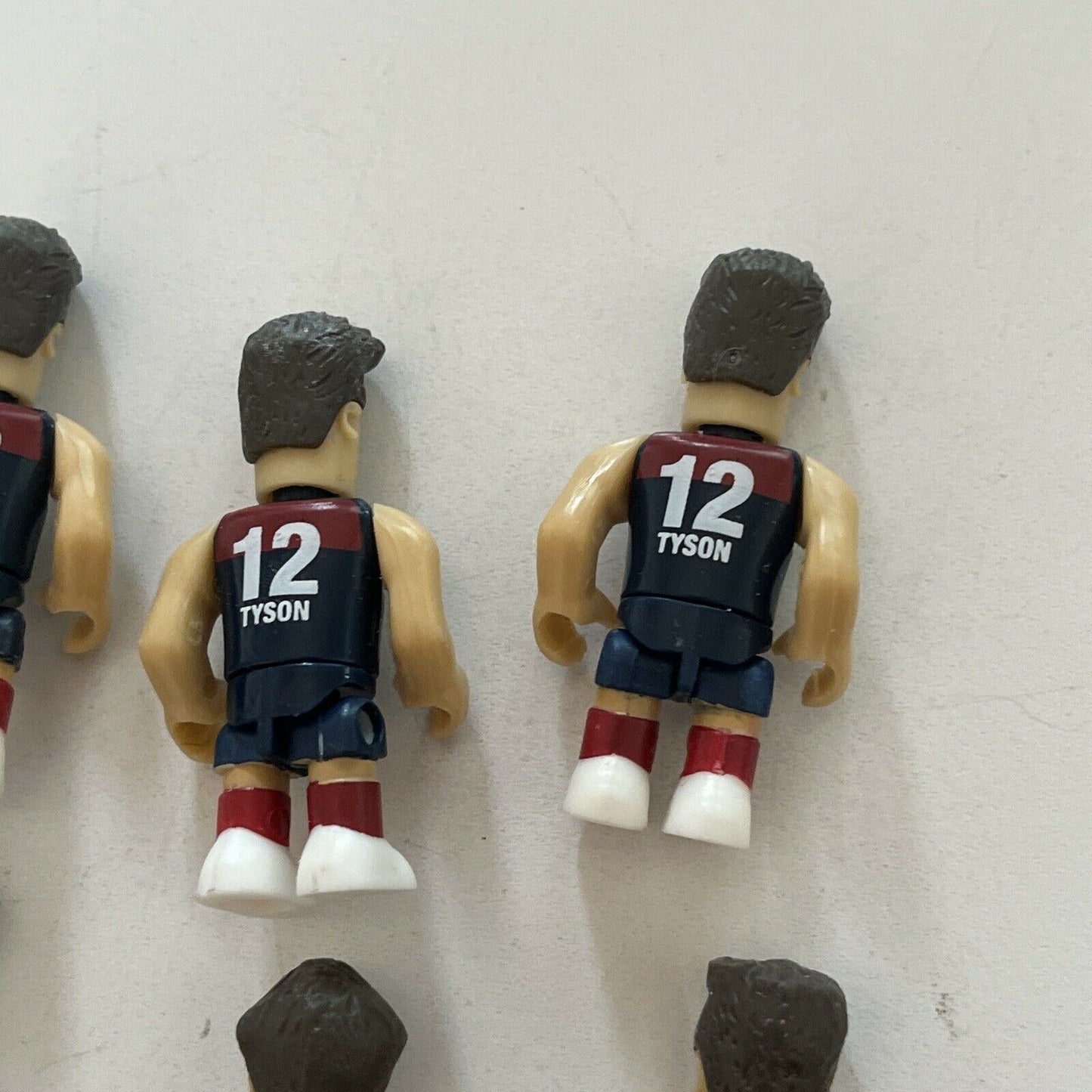 AFL Micro Figures Melbourne Demons - Tyson, Viney, Grimes