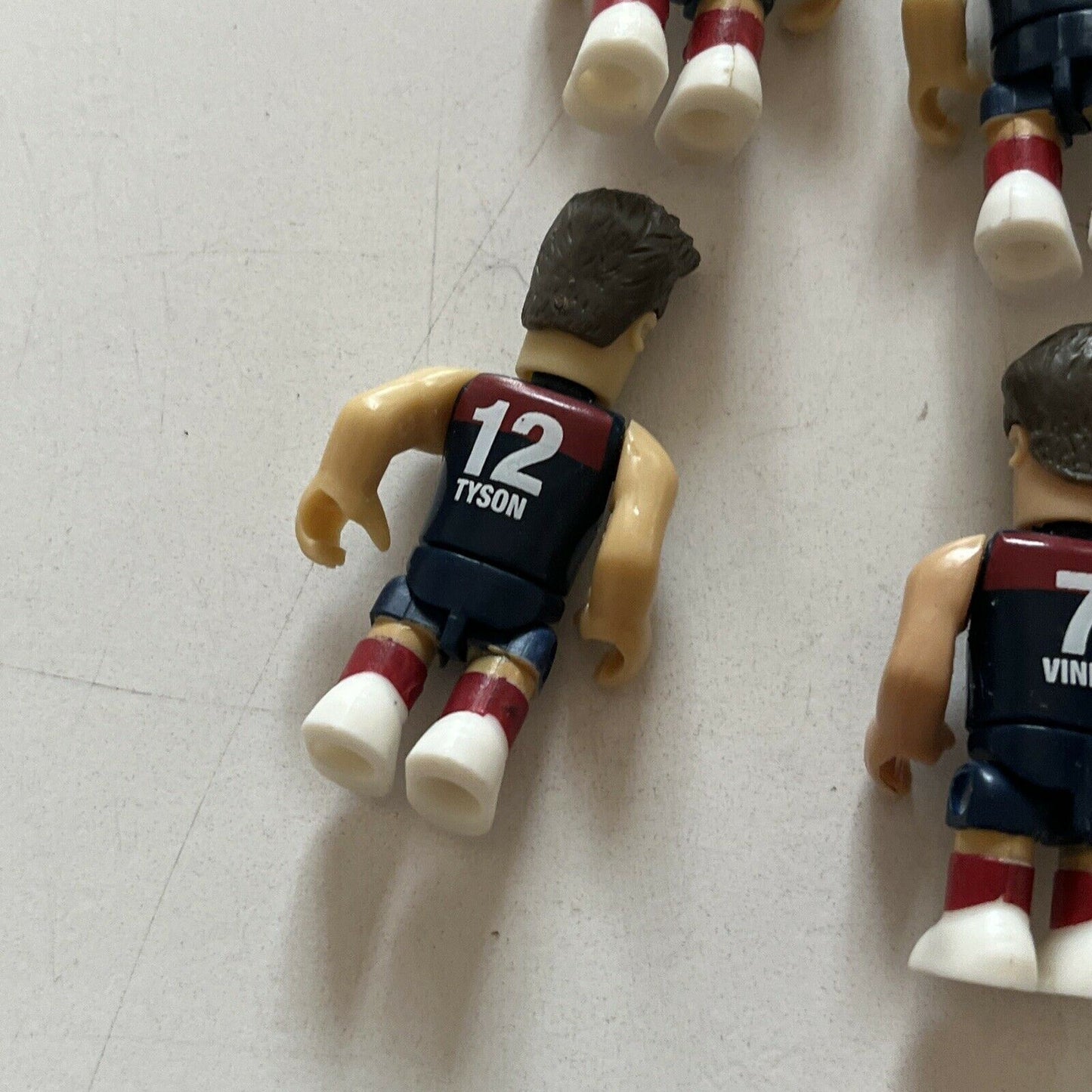 AFL Micro Figures Melbourne Demons - Tyson, Viney, Grimes