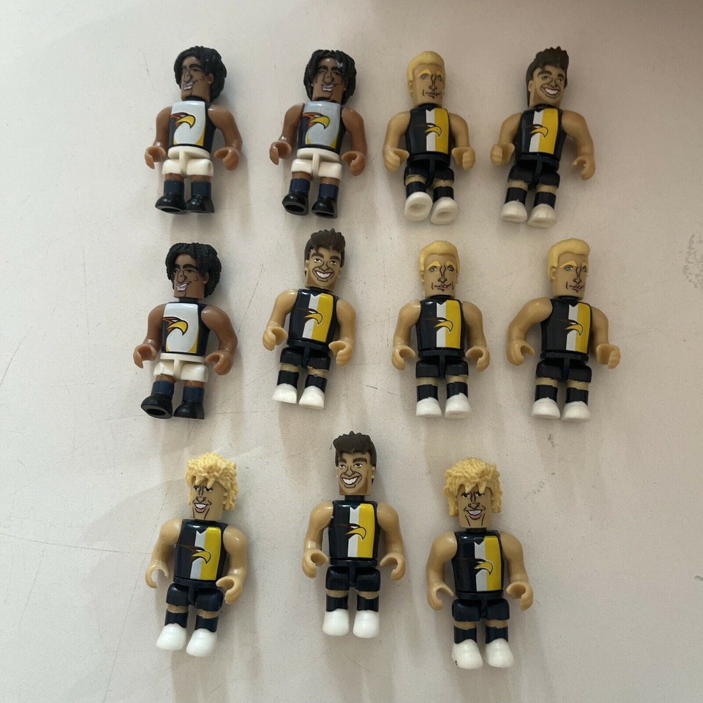 AFL Micro Figures - West Coast Eagles - Naitanui, Selwood, Shuey, Priddis