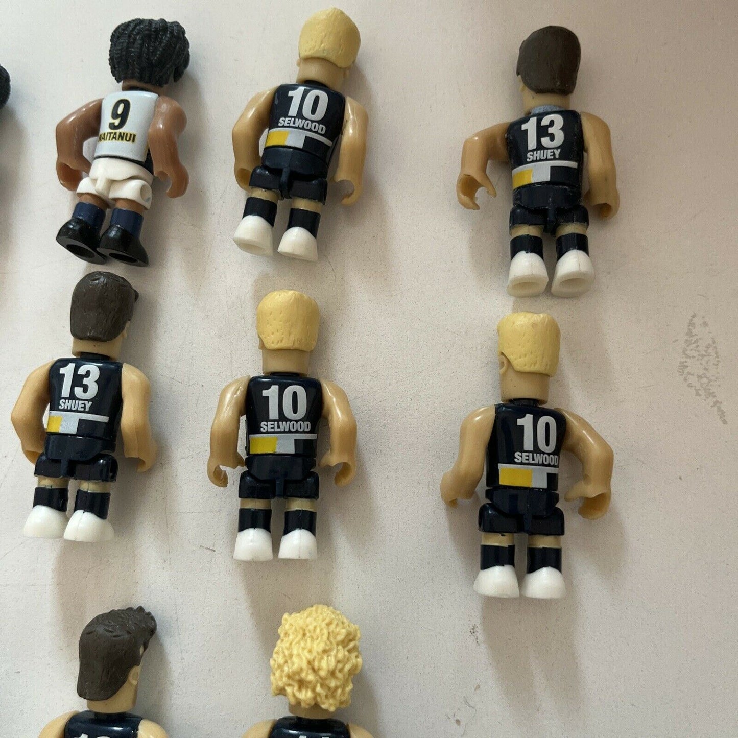 AFL Micro Figures - West Coast Eagles - Naitanui, Selwood, Shuey, Priddis