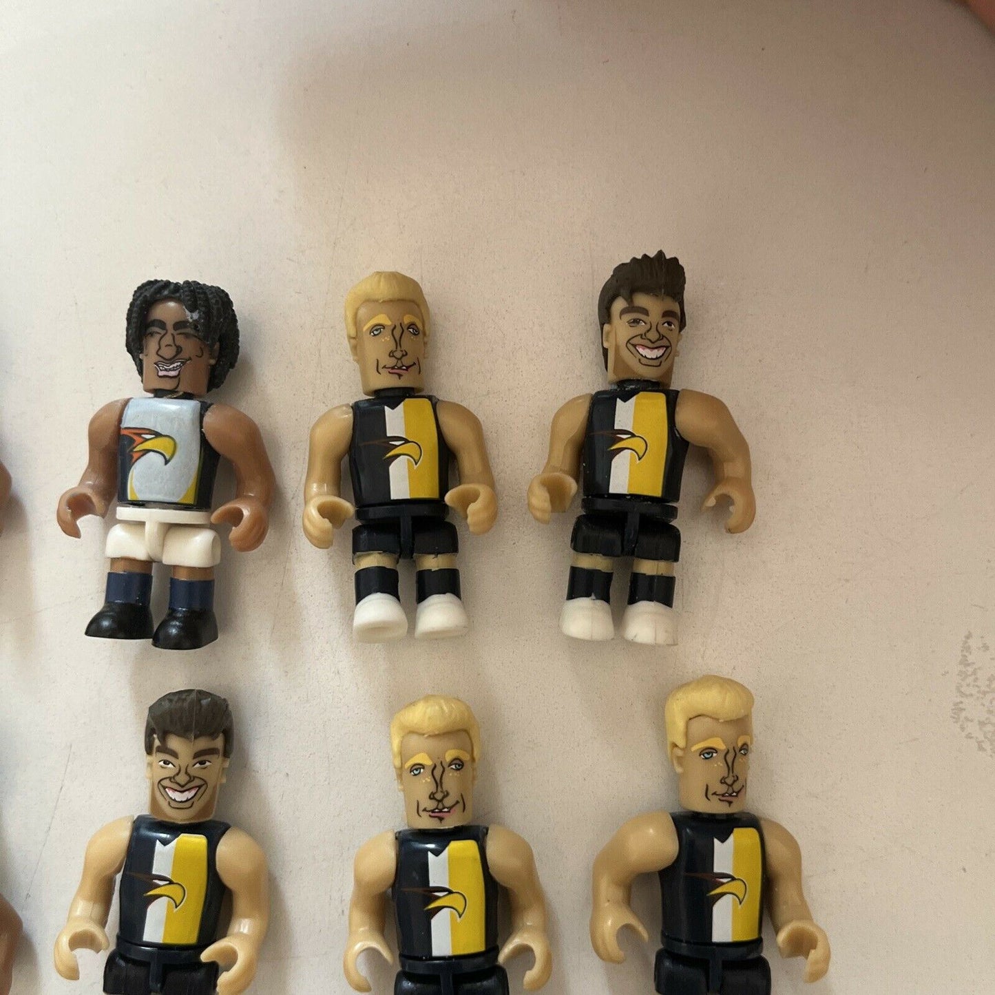 AFL Micro Figures - West Coast Eagles - Naitanui, Selwood, Shuey, Priddis