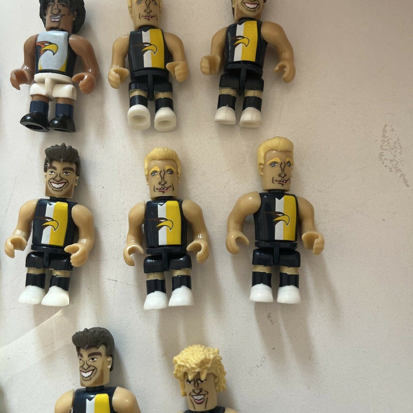 AFL Micro Figures - West Coast Eagles - Naitanui, Selwood, Shuey, Priddis