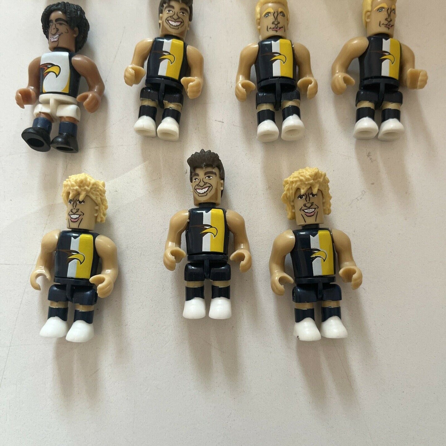 AFL Micro Figures - West Coast Eagles - Naitanui, Selwood, Shuey, Priddis