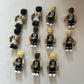 AFL Micro Figures - West Coast Eagles - Naitanui, Selwood, Shuey, Priddis