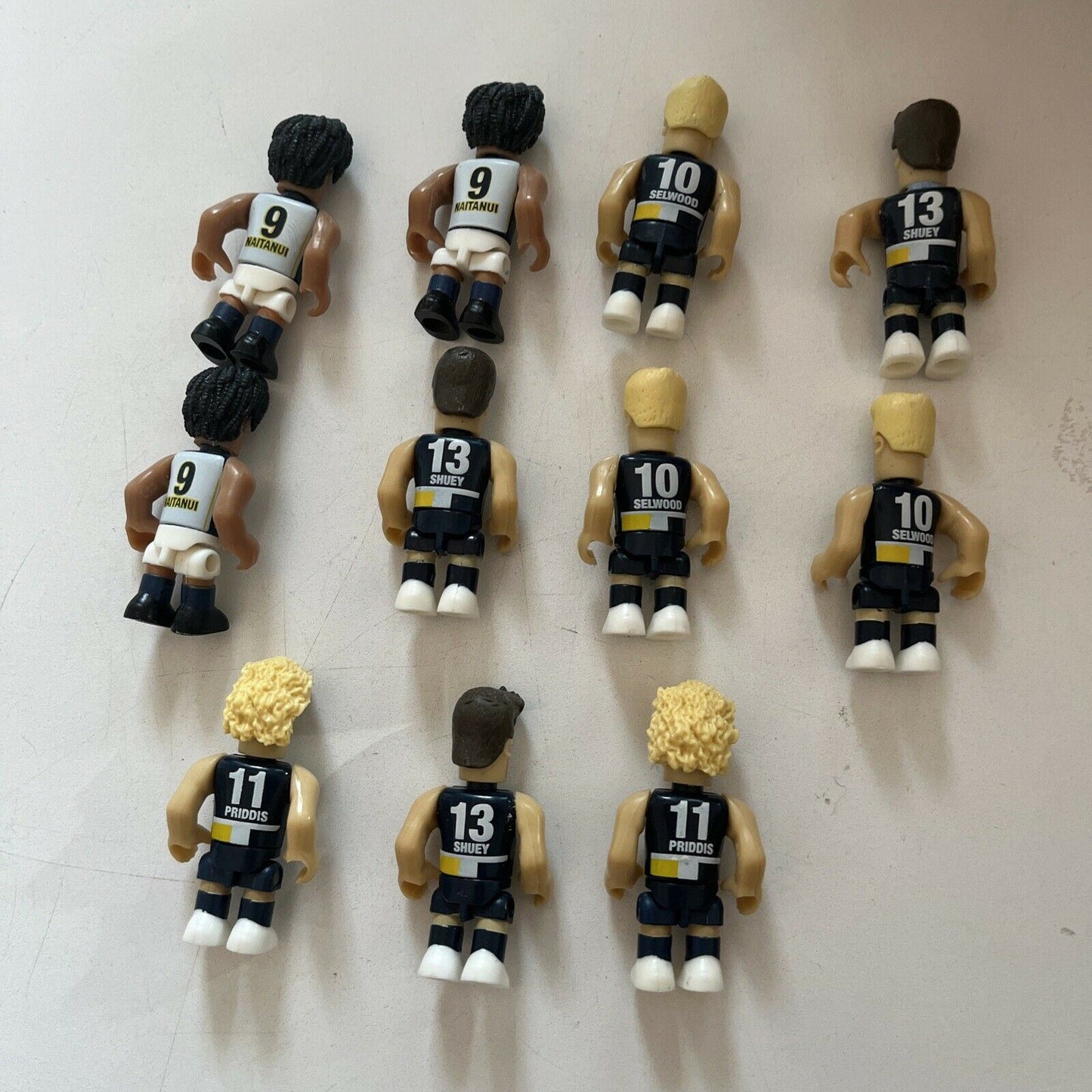 AFL Micro Figures - West Coast Eagles - Naitanui, Selwood, Shuey, Priddis