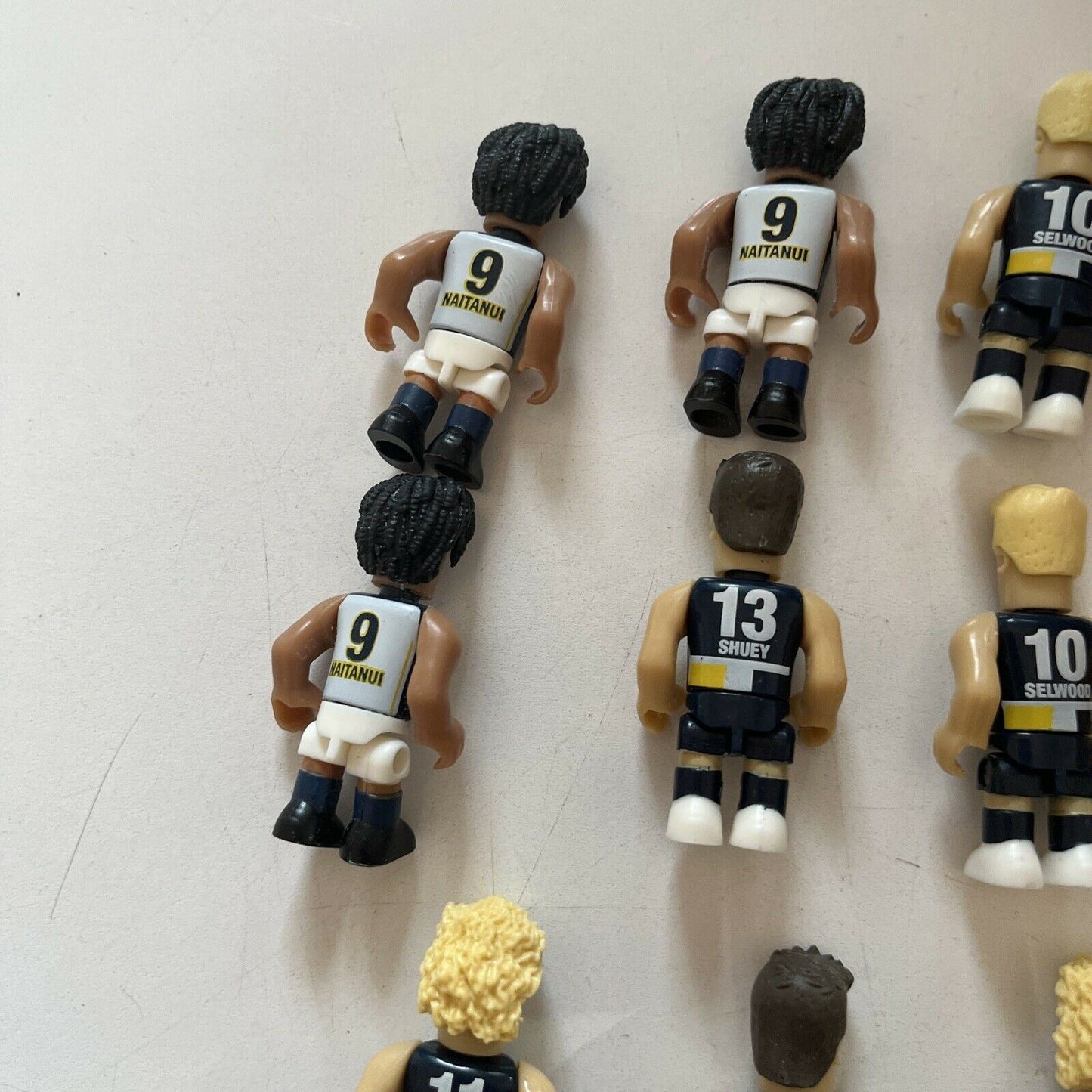 AFL Micro Figures - West Coast Eagles - Naitanui, Selwood, Shuey, Priddis