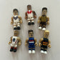 6x AFL Mini Figures - Fyfe, Franklin, Breust, Jones, Bontempelli, Van Berlo