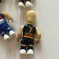 6x AFL Mini Figures - Fyfe, Franklin, Breust, Jones, Bontempelli, Van Berlo