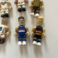 6x AFL Mini Figures - Fyfe, Franklin, Breust, Jones, Bontempelli, Van Berlo
