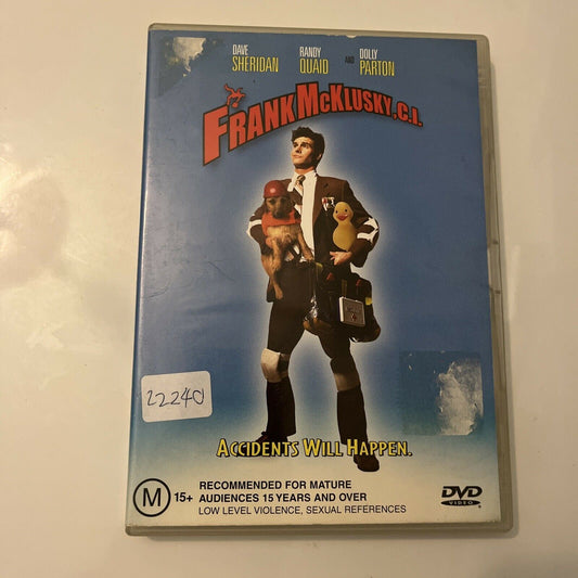 Frank McKlusky, C.I.  (DVD, 2002) Dave Sheridan, Dolly Parton, Region 4