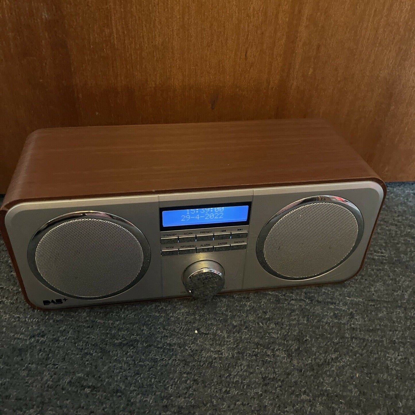 Audiosonic DAB+ FM Clock Digital Radio Model DS696