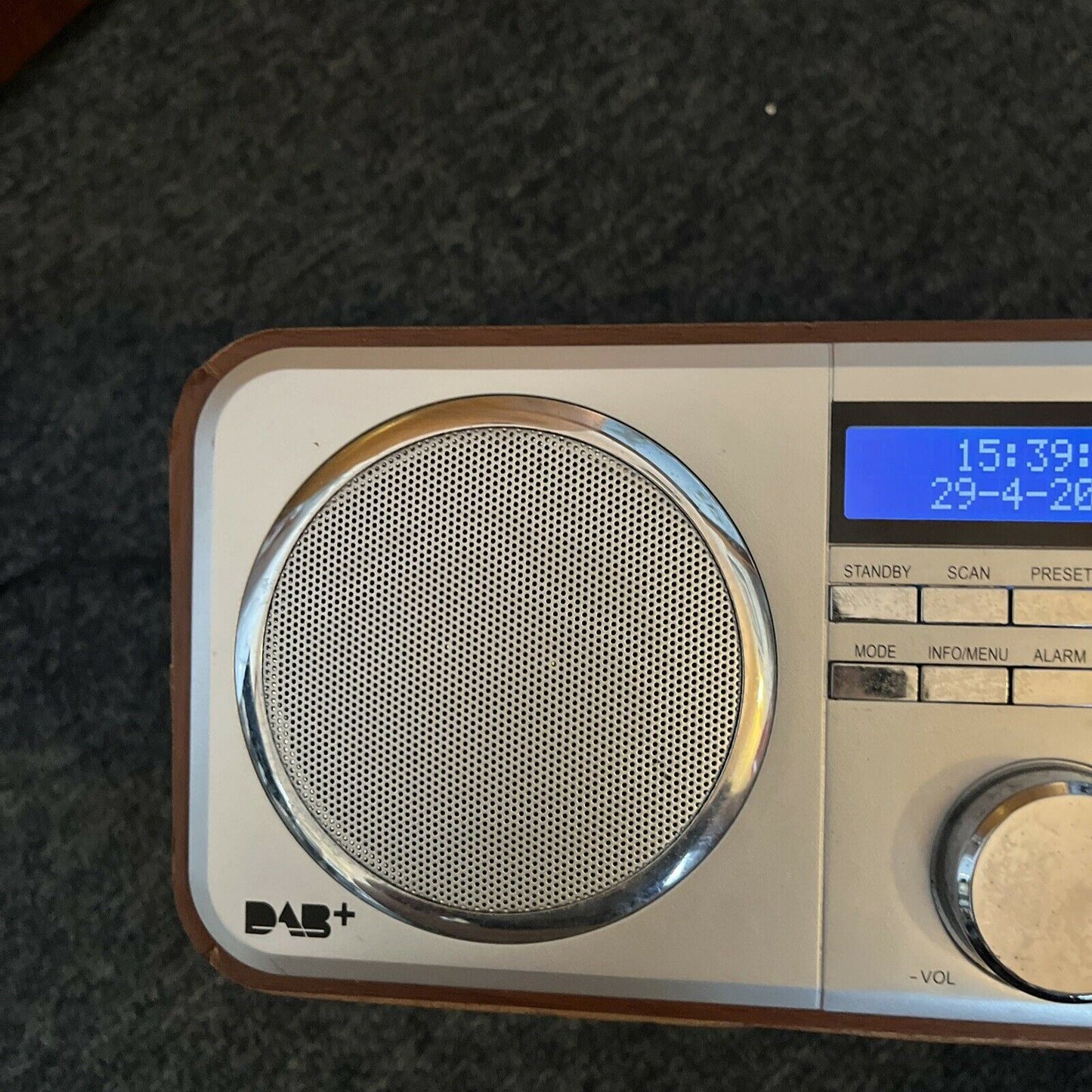 Audiosonic DAB+ FM Clock Digital Radio Model DS696