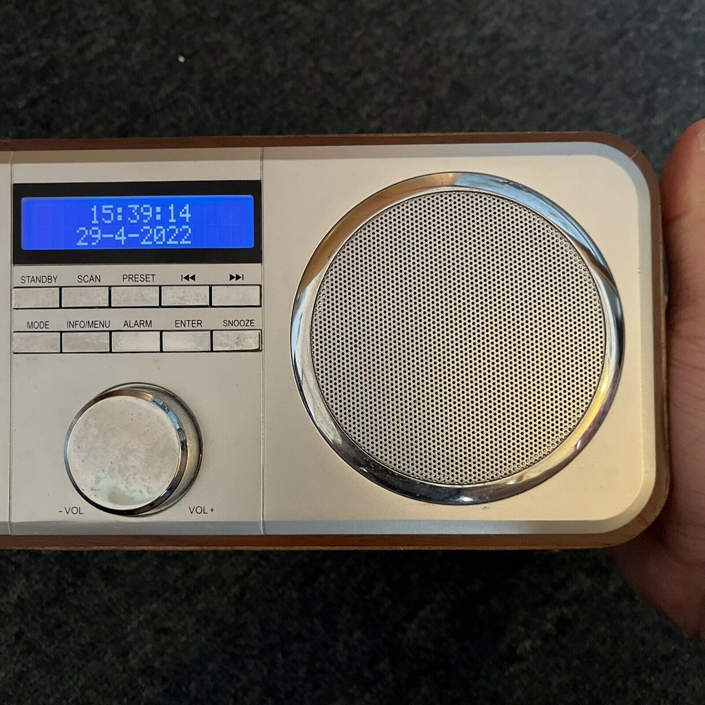 Audiosonic DAB+ FM Clock Digital Radio Model DS696