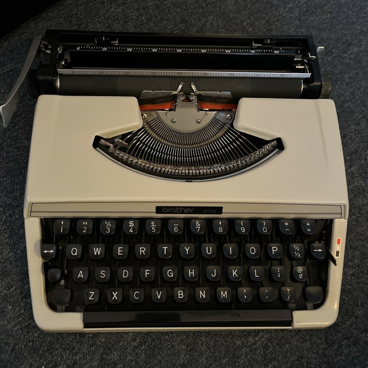 Brother 215 Mechanical Typewriter Made In Japan