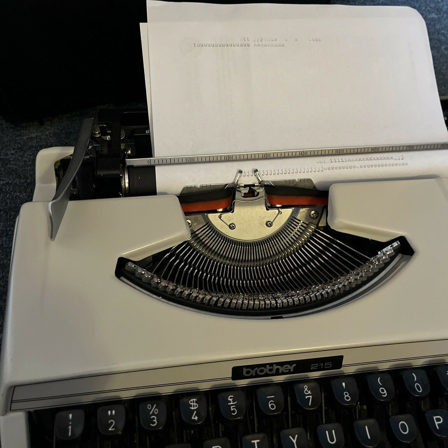 Brother 215 Mechanical Typewriter Made In Japan