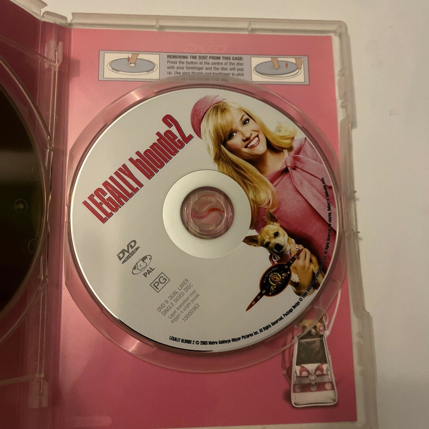 Legally Blonde / Legally Blonde 2 (DVD, 2004, 2-Disc) Reese Witherspoon Region 4