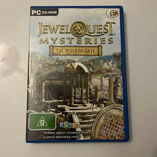 Jewel Quest Mysteries The Seventh PC CD-ROM Hidden Object Game