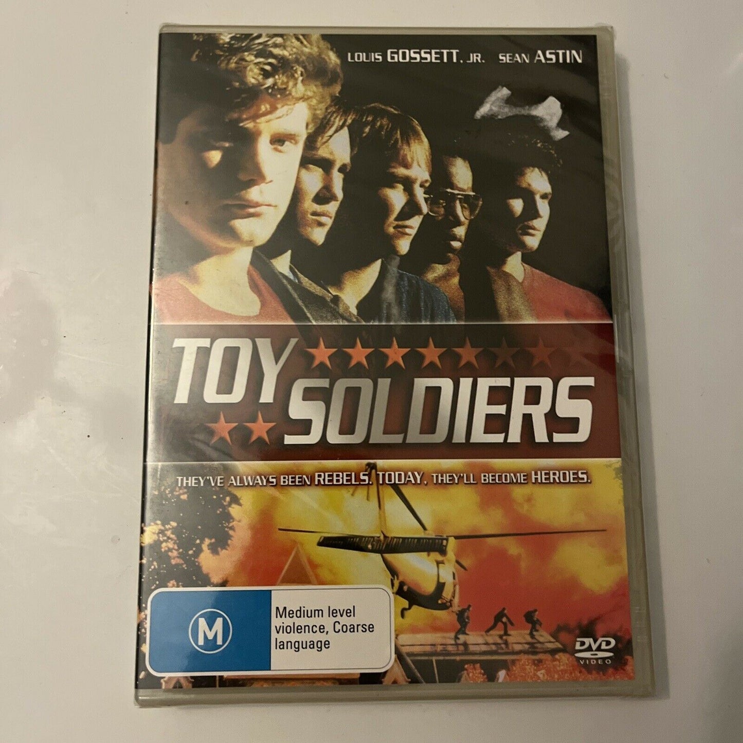 *New Sealed* Toy Soldiers (DVD, 1991) Louis Gossett Jr., Sean Astin, Region 4