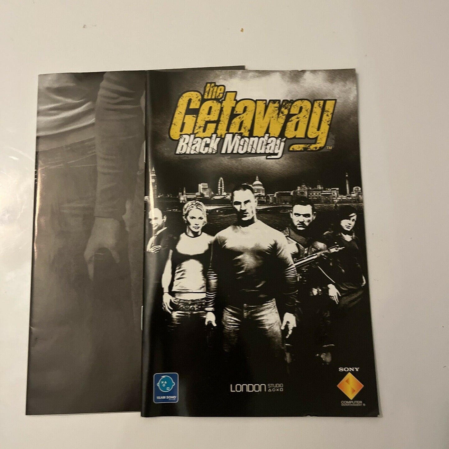 The Getaway: Black Monday - PlayStation 2 PS2 With Map & Poster PAL