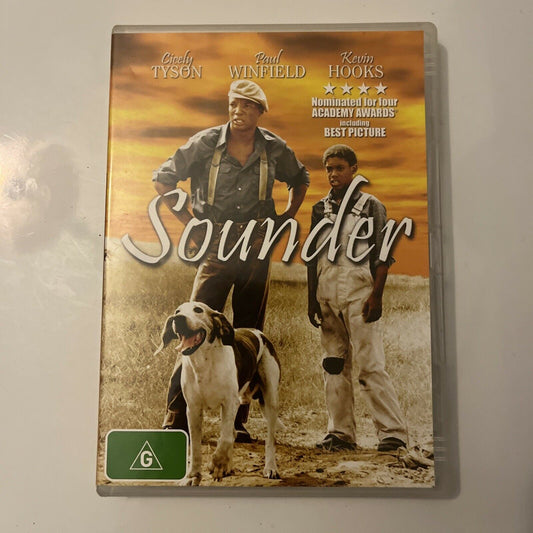 Sounder (DVD, 1972) Cicely Tyson, Paul Winfield, Kevin Hooks All Regions